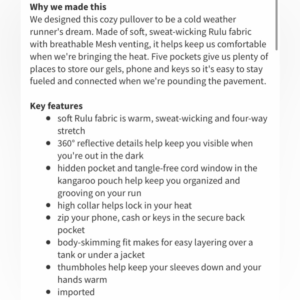 Lululemon Base Runner Parallel Stripe Half Zip - image 8